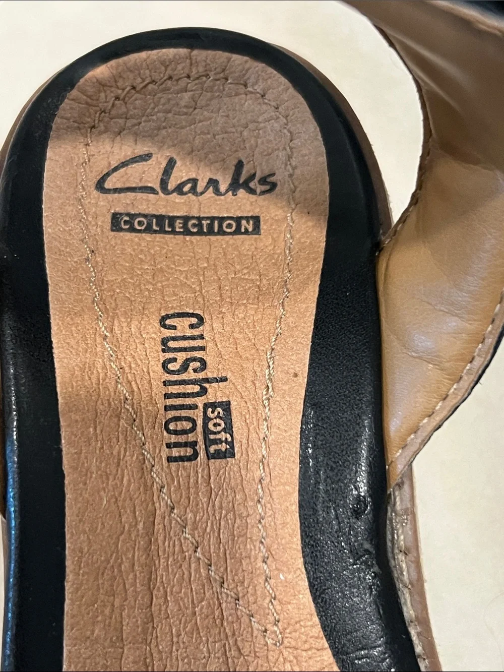 Clarks comfortable wedge
